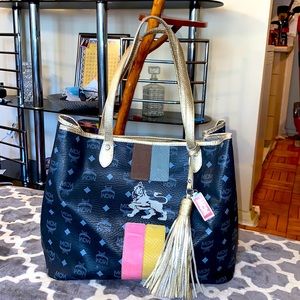 Authentic MCM tote bag